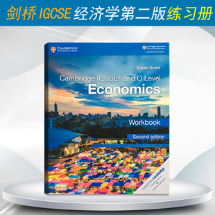 进口原版 社 and Economics Workbook Level IGCSE® 英文剑桥大学出版 现货 经济练习册 Cambridge