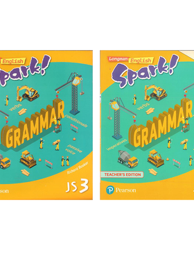 原版进口香港朗文初中英语教材 Longman English Spark JS1 JS3 garmmar语法书 teacher's语法教师书