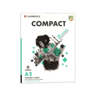 剑桥出版社Compact Key for Schools Teacher's Book A2教师用书剑桥KET考试备考教材青少版2020考纲教师书含在线资源账号教案