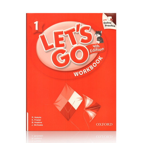 特价清仓原版进口少儿英文LETS GO WORKBOOK 1-2-3 4th Edition with Online Practice 牛津出版社OXFORD
