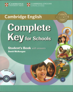 原版进口教材 旧版Complete Key for Schools A2 Student's Book 学生用书含答案 剑桥KET官方考试备考书 校园版赠音频