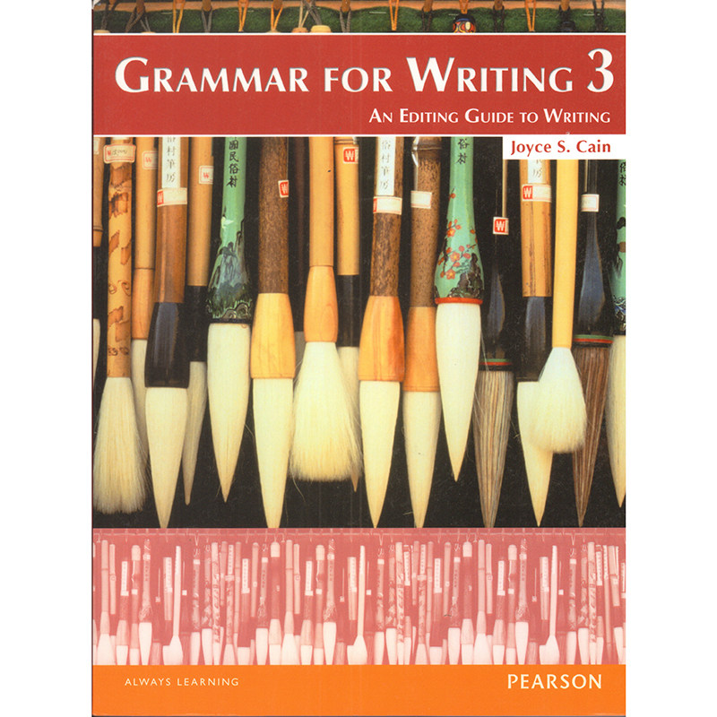 特价清楚现货原版进口英语 Pearson Grammar for Writing 3 写作语法指南语法理解与应用