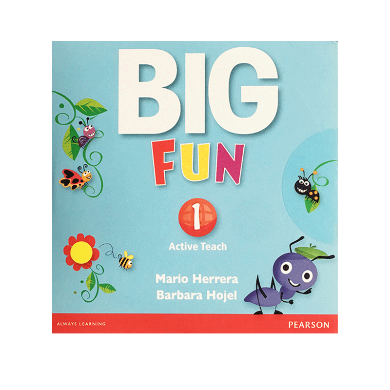 现货big fun 1/2/3 Active Teach 一二三级电子白板软件课件原版培生出版社朗文幼儿英语3-6岁美式发语启蒙教材教学一体机专用软件