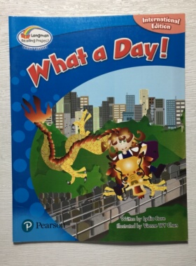 朗文Longman Reading Project Bright Readers What a Day！ 多么美好的一天！Level 5年级 英文原版少儿英语分级阅读绘本