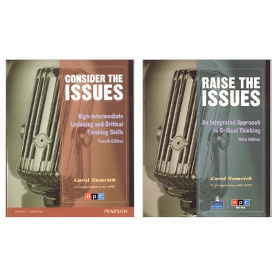 原版 Consider The Issues High-Intermediate Listening and Critical Thinking Skills 听力和批判性思维技能 Raisa The Issues