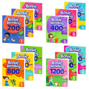 原版进口美国compass少儿英语教材key words Basic Reading 200高频词 400 800常见词 1200阅读教材 单词积累加强读写能力提高