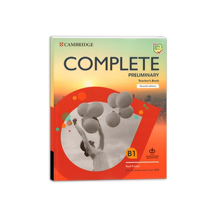 现货原版剑桥出版社B1 Complete Preliminary Teacher's Book B1教师用书剑桥PET考试备考教材青少版2020考纲