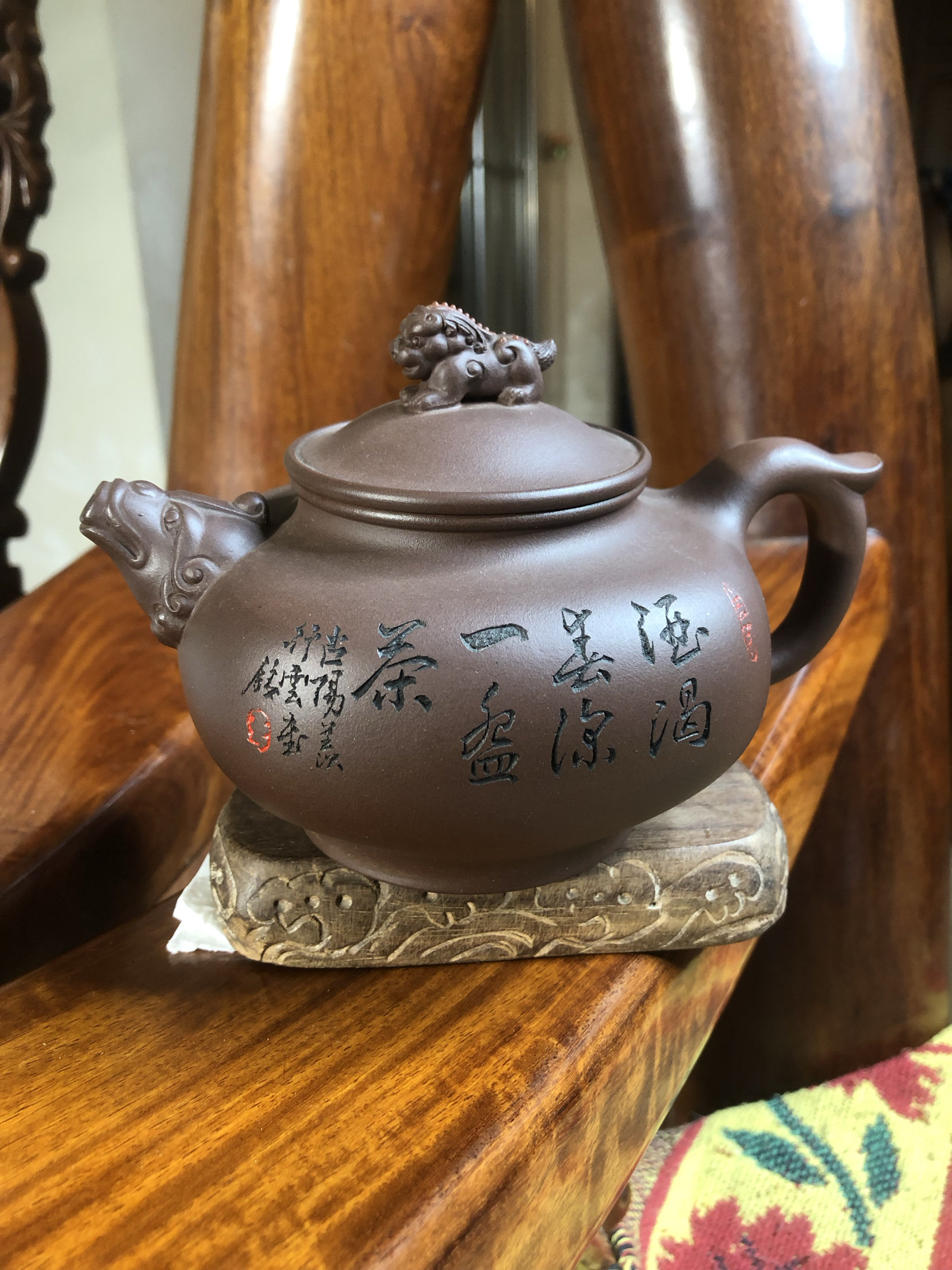 刘根林紫砂名家大师早期全手工金奖大品精致雄风壶