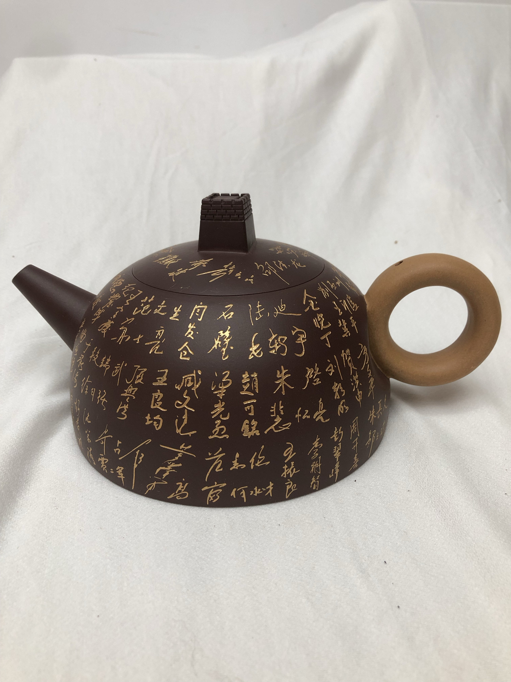 葛军紫砂国大师设计,早期陶人葛出品,数量稀少二代精品将军壶