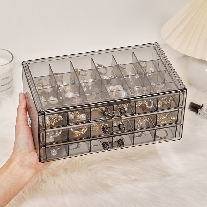 多层分格首饰收纳盒大容量