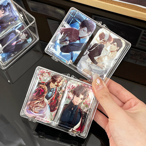 长条吧唧谷子密封展示盒