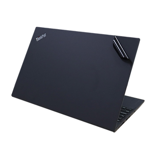 适用于13.3寸联想ThinkPad X13 电脑贴纸笔记本机身纯色保护膜电脑全套黑色外壳贴膜免裁剪