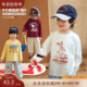 小o宝okids 男童卡通落肩T恤儿童时尚 潮流速干衣柔软舒适亲肤透气