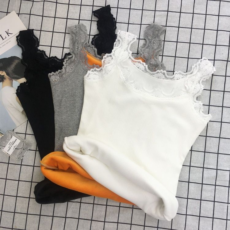 秋冬保暖加绒加厚螺纹显
