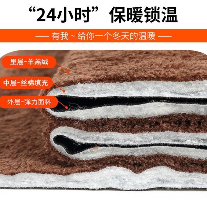 老年人冬装棉裤女加绒夹