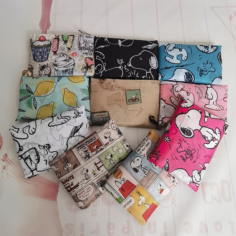 卡通环保袋可折叠超市大号收纳包