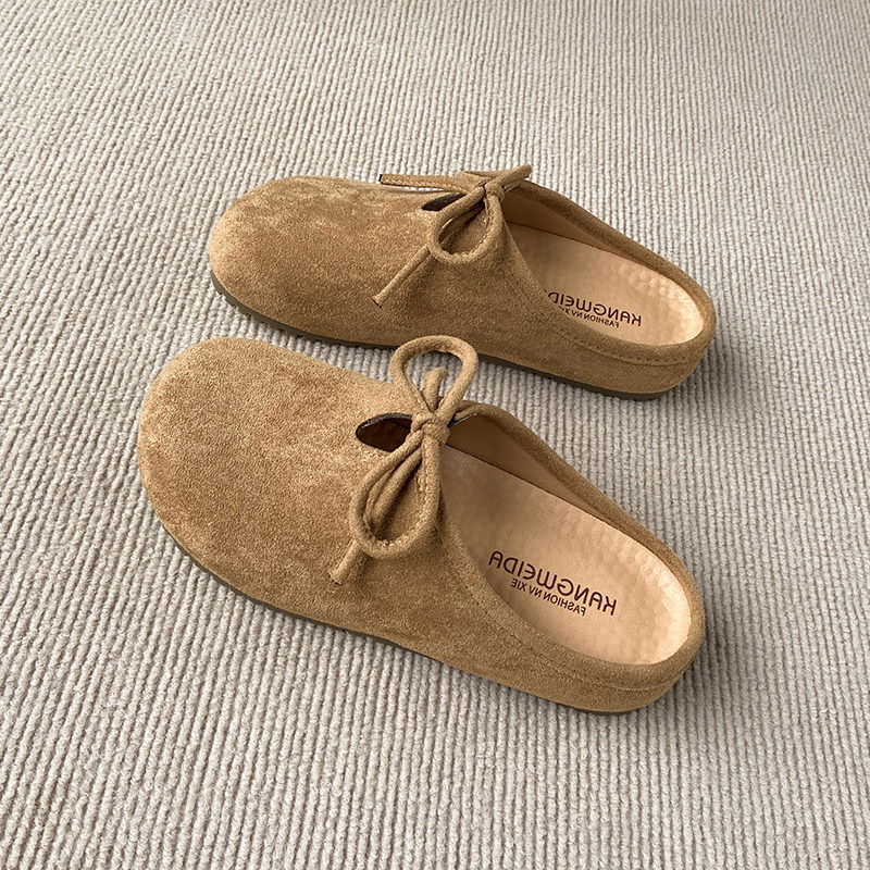 女春单勃肯鞋包头拖鞋2026新款夏季甜美平底外穿防滑半拖一0123k,女鞋,勃肯鞋/软木鞋,淘宝优惠券,粉丝福利购,淘宝优惠卷