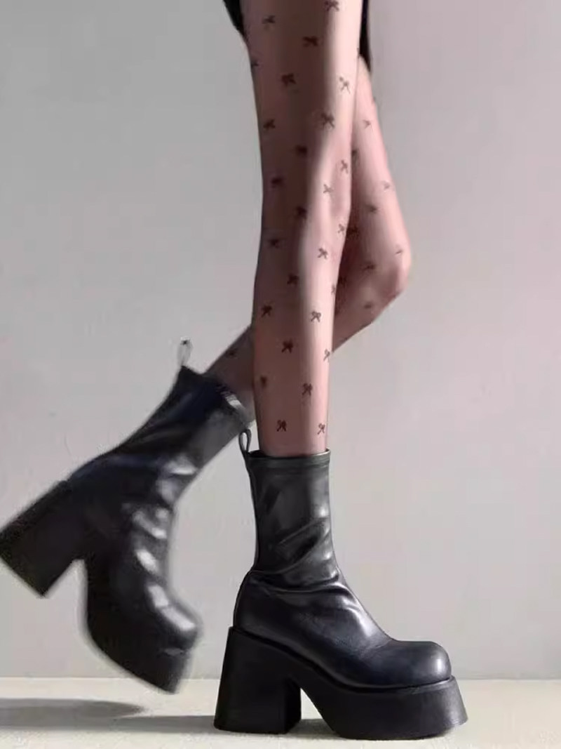 British Style Platform Combat Boots for Women - Product image 5