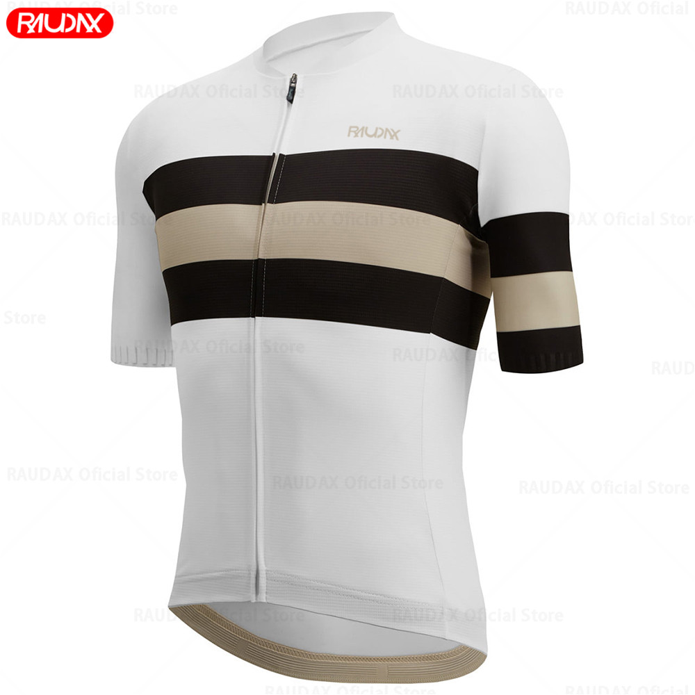 Raudax公路自行车夏季骑行服短袖牛奶丝面料舒适透气骑行上衣
