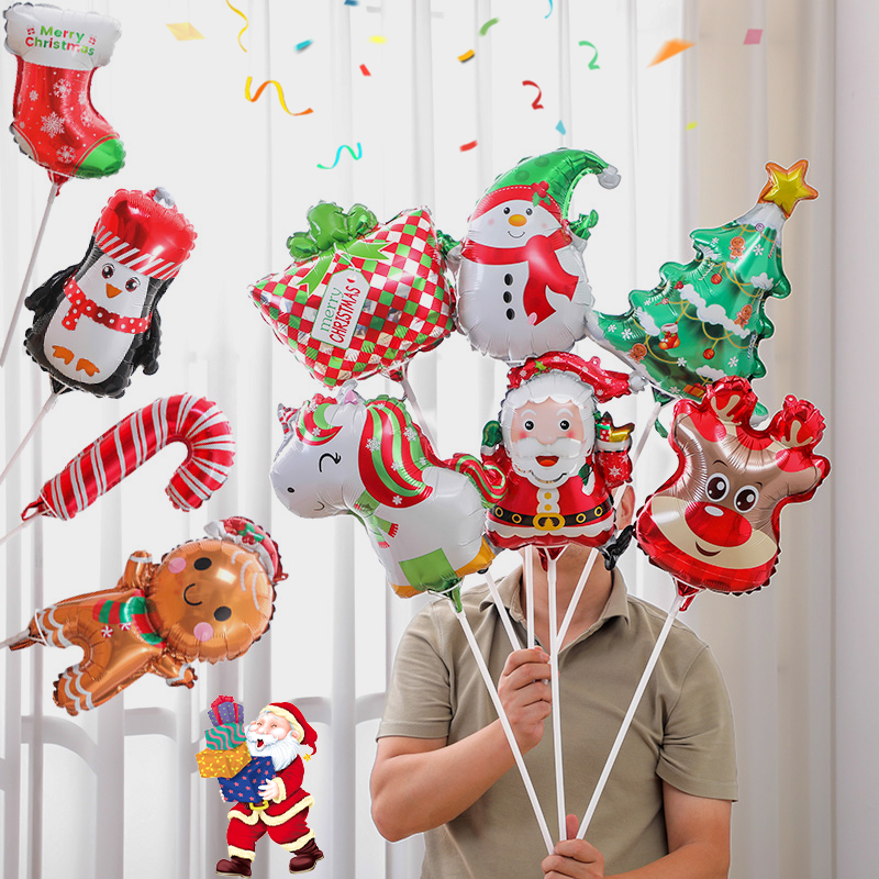 AMYSH铝膜气球圣诞节节庆礼品