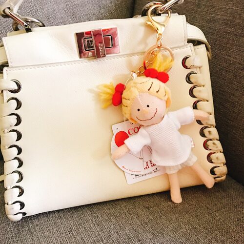 日本订单可爱COCO酱女孩车钥匙