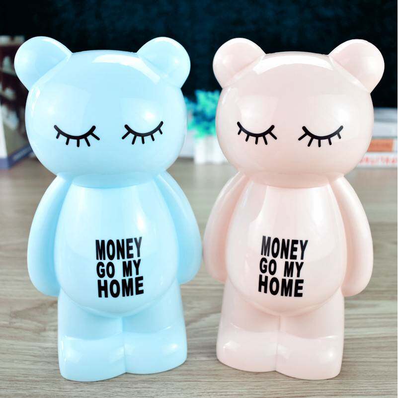 工厂直售卡通动物儿童塑料存钱罐储蓄罐 创意储钱罐广告促销礼品