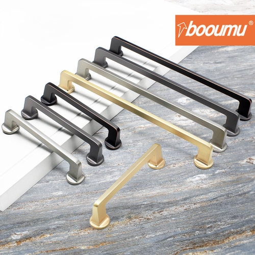 booumu金色拉手衣柜橱柜门把手