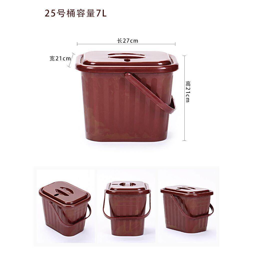 茶水桶带盖塑料茶渣桶长方型垃圾桶茶具零配件茶桌现简约