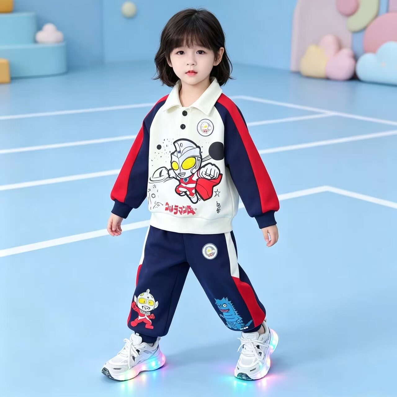 正版女童星空赛罗奥特曼