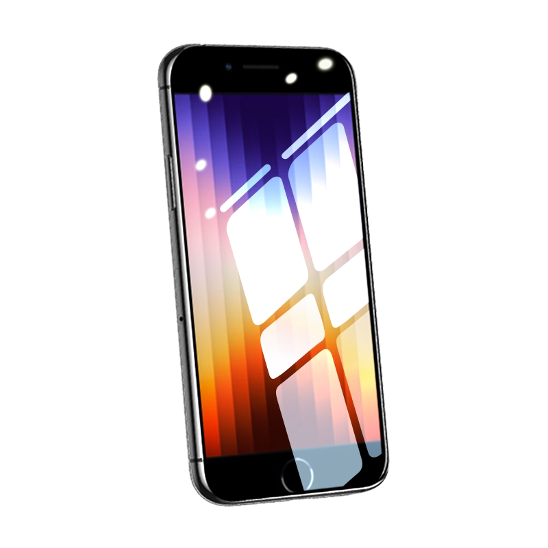 戴穗适用苹果se3钢化膜iPhonese2手机膜se1一代5s全屏覆盖iPhone5防摔防窥se三代半屏抗蓝光2022新款二代贴膜