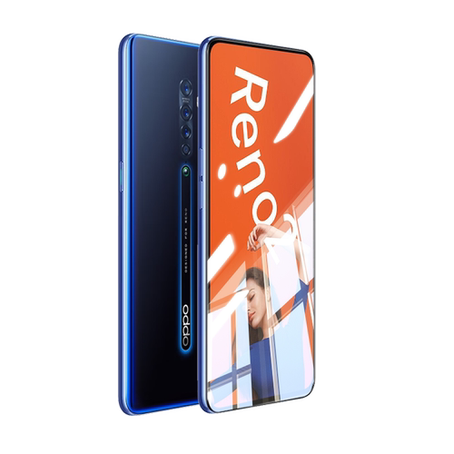适用opporeno2钢化膜reno2手机膜reno2z全屏覆盖oppo防指纹高清PCKM00防摔opporen2蓝光无白边屏保全包刚化膜