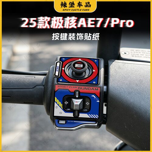 适用25款极核AE7/PRO仪表装饰贴