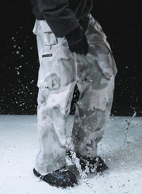 TANOXI x AFTERWROKS AW-P11 联名水洗做旧 多口袋狙击手裤炮弹裤