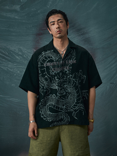 TANOXI x LIBERTY LINE LL15 口口桑联名 龙年限定 短袖衬衫衬衣