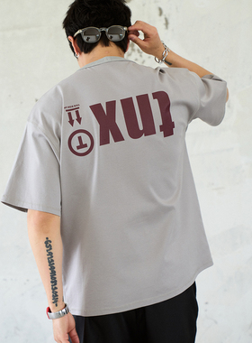 TANOXI T216 进口丝光长绒棉 反转印花 丝滑透气 吸湿速干短袖T恤