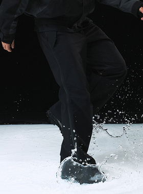 TANOXI x AFTERWROKS AW-P88 CORDURA 联名3L覆膜防水 拉链冲锋裤