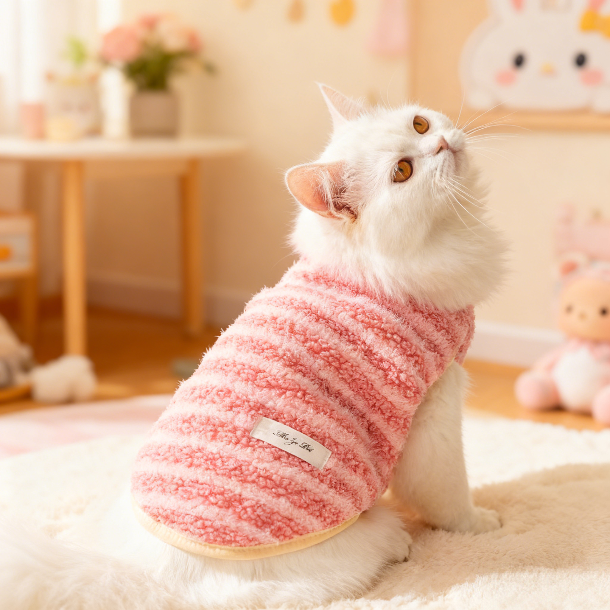 猫咪秋冬加厚保暖衣服布偶德文小猫马甲冬装冬天宠物加绒衣服冬季,宠物/宠物食品及用品,猫宠物服装/雨衣（新）,淘宝优惠券,粉丝福利购,淘宝优惠卷