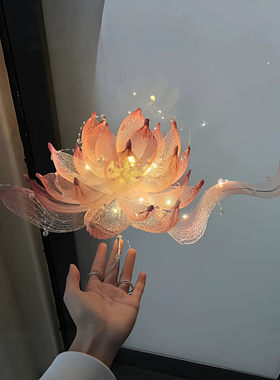 包教会蓝色莲花灯手工材料包