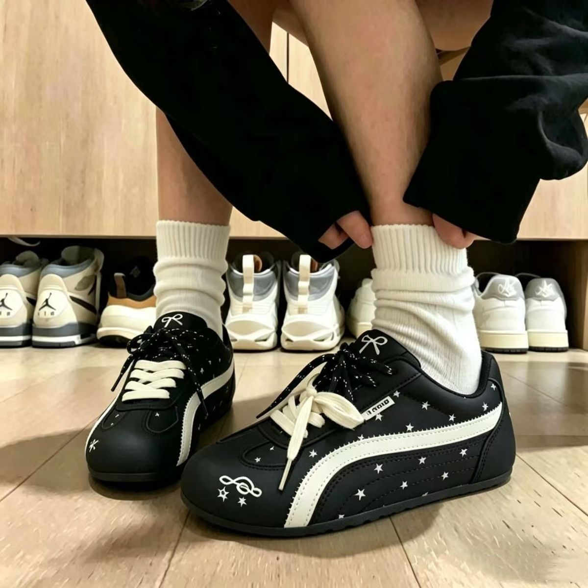 韩版小众设计感星星点缀