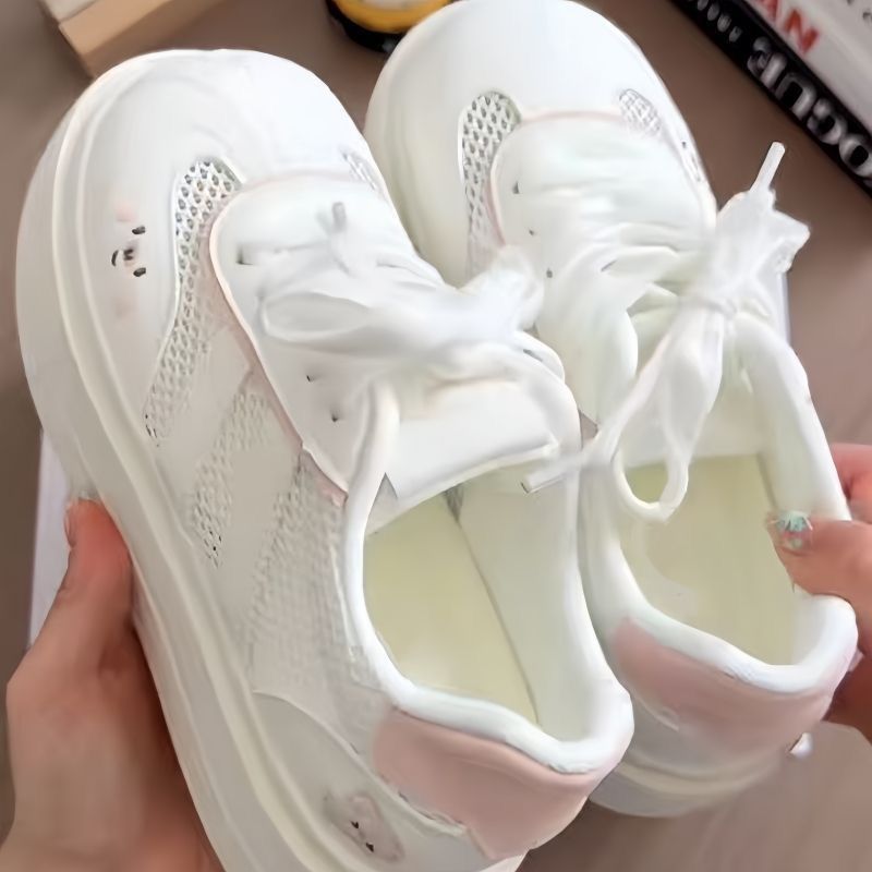 防滑鞋子增高厚底小白鞋2