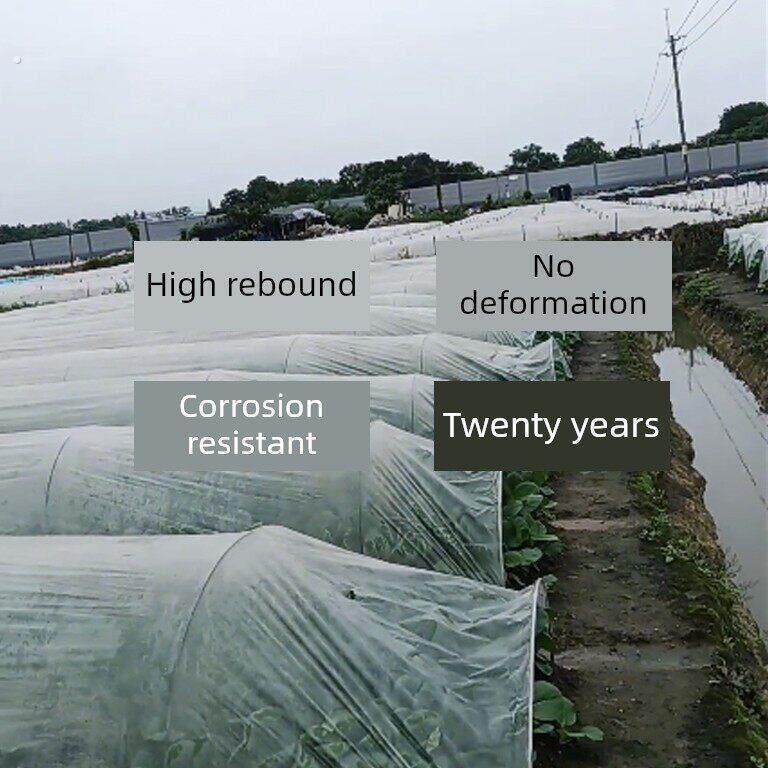 钢丝工棚支架小拱棚钢条菜地使用大棚工具二膜拱棚蔬菜种植