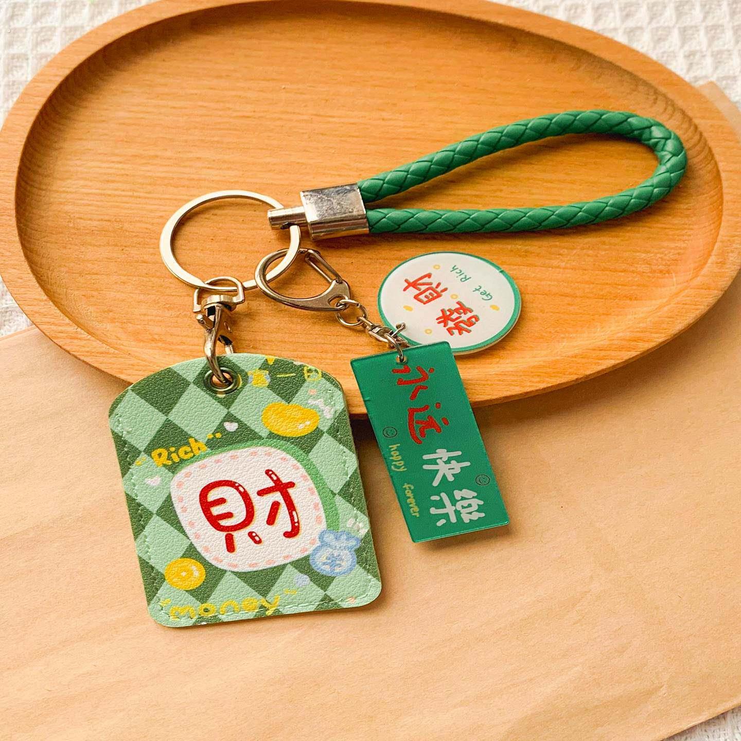 小长方形卡套水滴社区一体电梯感应迷你门禁卡保护套钥匙炼挂手机