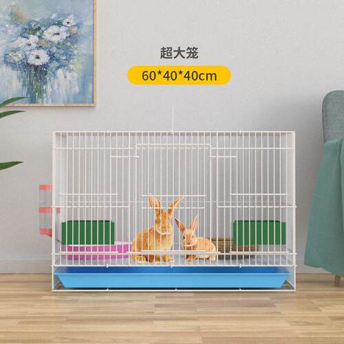 家用加密幼兔笼特大号荷兰猪豚鼠仓鼠龙猫专用笼带厕所自动清粪笼