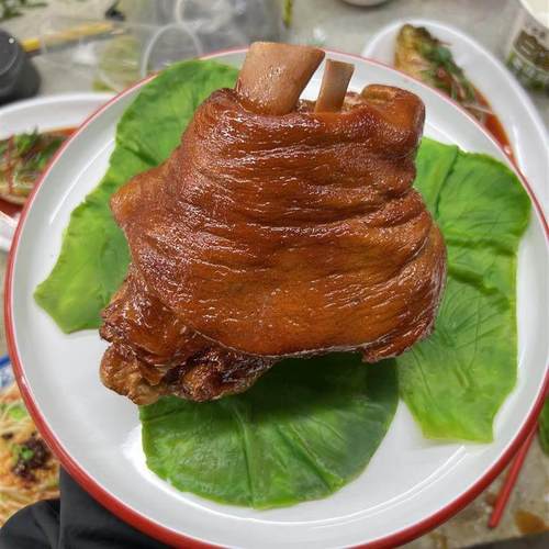 肘子模型仿真猪肘子模型道具卤味熟食模型仿真菜道具食品模型假菜