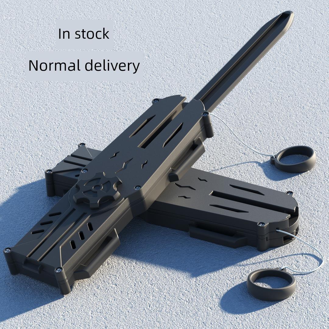 刺客信条萝卜袖剑漫展游戏玩具礼物创意整蛊自动14+趣味玩具