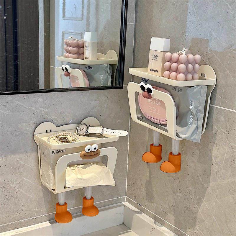 创意壁挂纸巾盒卧室宿舍可爱悬挂抽纸湿巾收纳盒洗脸巾倒挂置物架,收纳整理,纸巾盒,淘宝优惠券,粉丝福利购,淘宝优惠卷