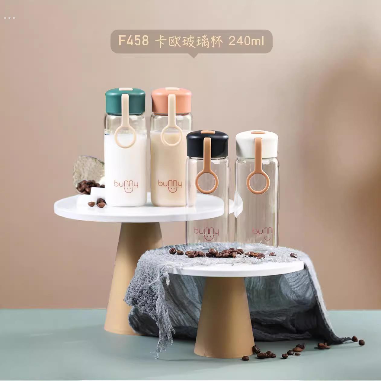 迷你玻璃小水杯200毫升ins风可爱少女心牛奶杯子小巧便携学生简约