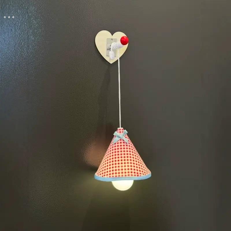 壁挂灯宿舍床头悬挂小夜灯家用卧室睡眠吊灯创意多功能装饰小台灯