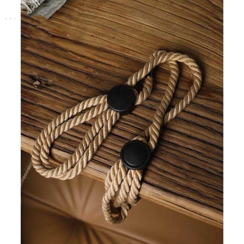 可调节松紧四肢固定器麻绳手铐脚铐道具剧本杀游戏道具束缚禁锢