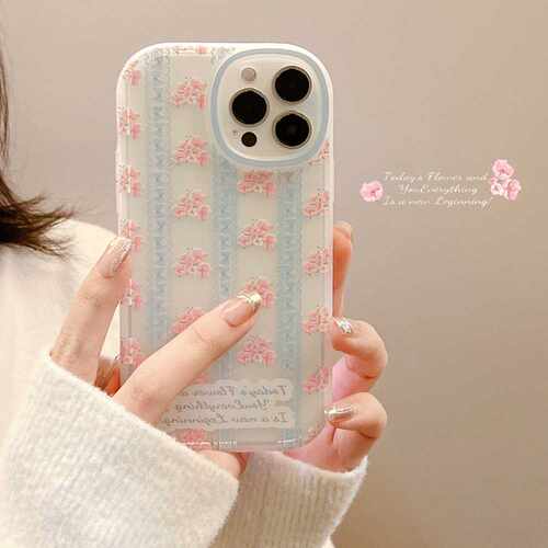 蕾丝碎花iphone18苹果手机壳17pro max软壳11保护套X适用12磨砂13